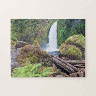 Puzzle EE. UU., Oregón, desfiladero del río Columbia, Wah