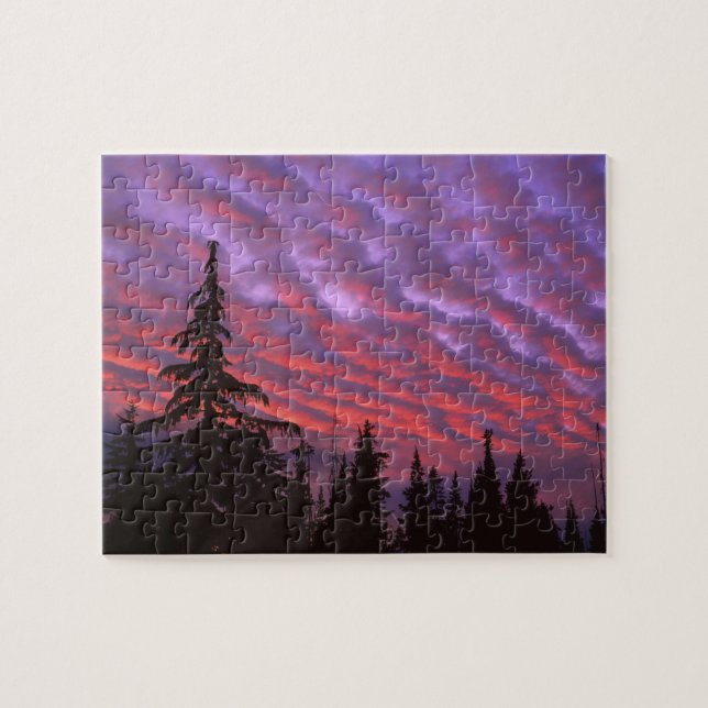 Puzzle EE. UU., Oregón, Three Sisters Wilderness, Intenso (Horizontal)