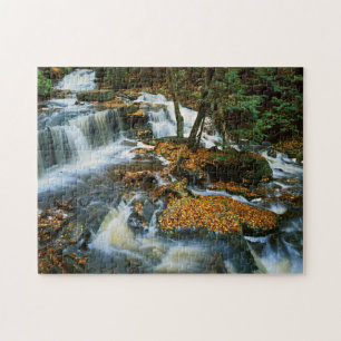 Puzzle EE. UU., Pensilvania, Parque Estatal Ricketts Glen