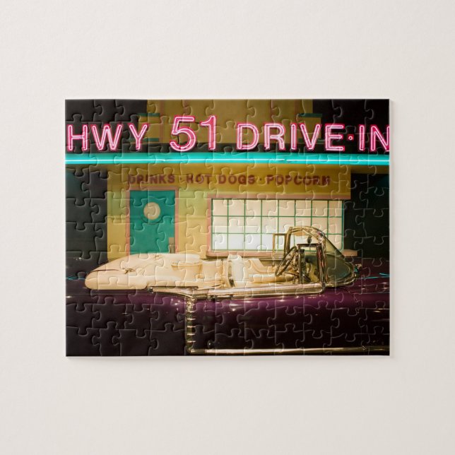 Puzzle EE. UU., Tennessee, Memphis: Elvis Presley (Horizontal)