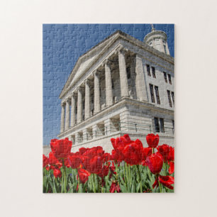 Puzzle EE.UU., Tennessee, Nashville. Tennessee histórico