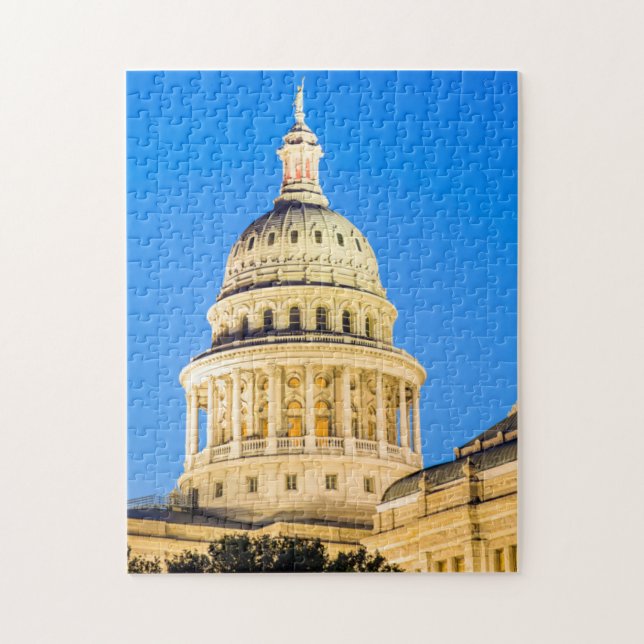 Puzzle EE. UU., Texas, Austin. Edificio del Capitolio (18 (Vertical)