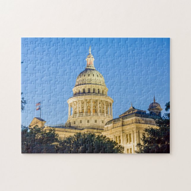 Puzzle EE. UU., Texas, Austin. Edificio del Capitolio (18 (Horizontal)