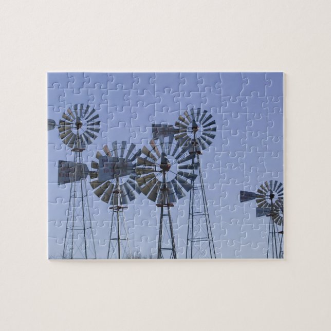 Puzzle EE. UU., TEXAS, Lubbock: Centro de Energía Eólica  (Horizontal)