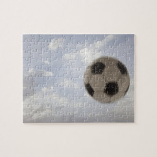 Puzzle EE.UU., Utah, Lehi, Balón de fútbol contra el ciel