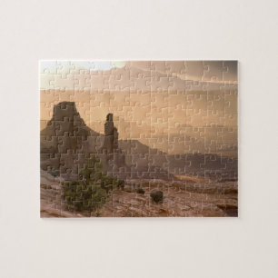 Puzzle EE. UU.; Utah; Parque Nacional Canyonlands. Vista
