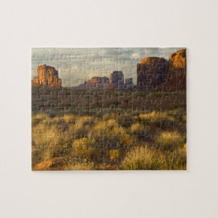 Puzzle EE. UU., Utah, Parque Nacional Monument Valley.