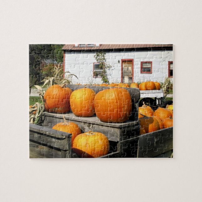 Puzzle EE. UU., Vermont. Calabazas (Horizontal)
