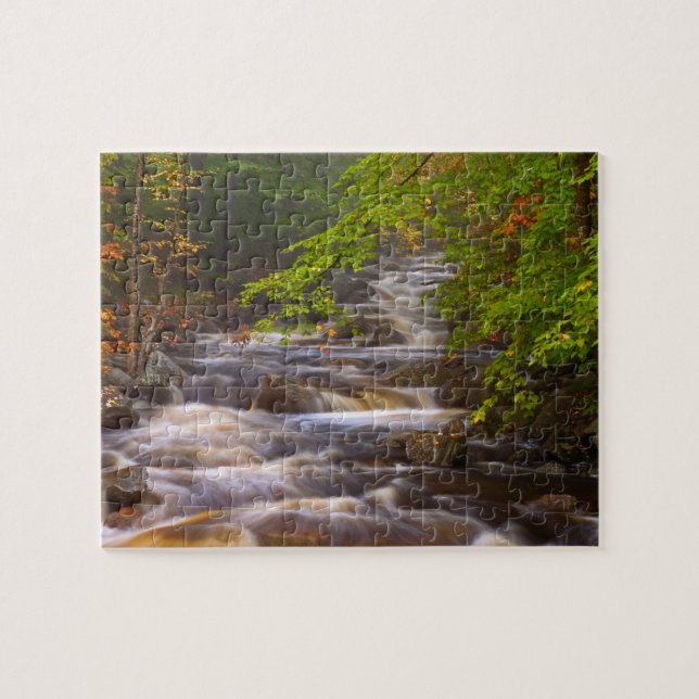Puzzle EE. UU., Vermont, East Arlington, Corrientes fluvi (Horizontal)