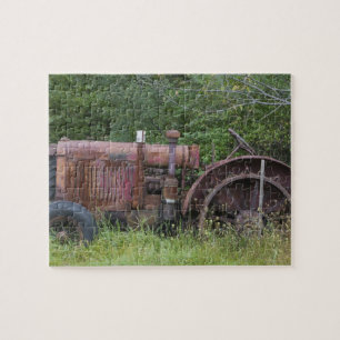 Puzzle EE. UU., Vermont, MANCHESTER: Tractor agrícola ant