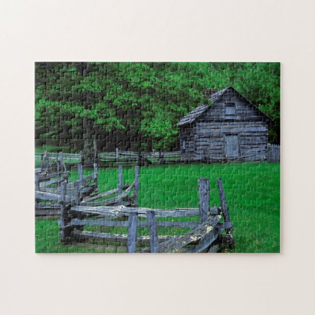 Puzzle EE.UU., Virginia, Blue Ridge Parkway, The Puckett (Horizontal)