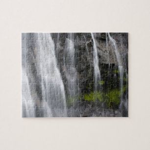 Puzzle EE. UU., WA, Mt. Rainier NP, Narada Falls