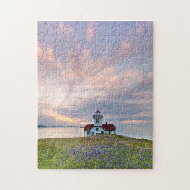 Puzzle EE. UU., Washington, Islas San Juan. Atardecer (Vertical)