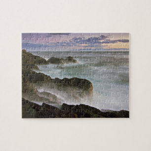Puzzle EE. UU., Washington, Islas San Juan. Las olas choc