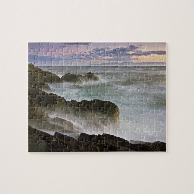 Puzzle EE. UU., Washington, Islas San Juan. Las olas choc (Horizontal)