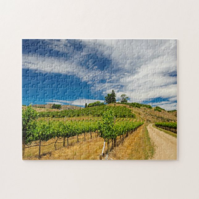 Puzzle EE. UU., Washington, lago Chelan. Viñedo 3 (Horizontal)