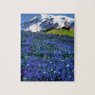 Puzzle EE. UU., Washington, Parque Nacional Mt. Rainier.