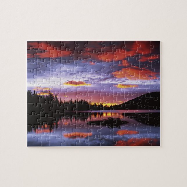 Puzzle EE. UU., Washington, Parque Nacional Mt. Rainier, (Horizontal)
