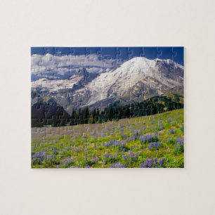 Puzzle EE. UU., Washington, Parque Nacional Mt. Rainier.