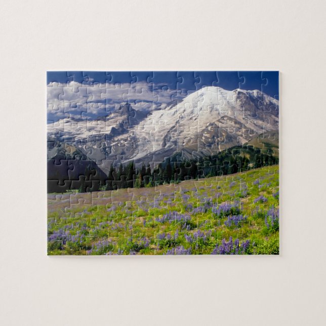 Puzzle EE. UU., Washington, Parque Nacional Mt. Rainier. (Horizontal)