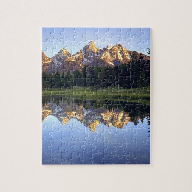 Puzzle EE.UU., Wyoming, Parque Nacional Grand Teton. Gran (Vertical)