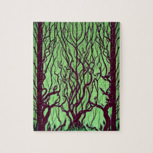 Puzzle Eerie Tree