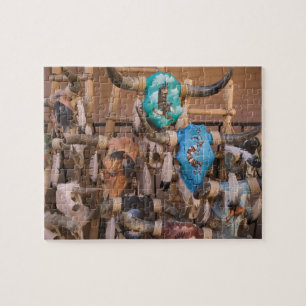 Puzzle EEUU, Nuevo México, Santa Fe: En el centro de Sant