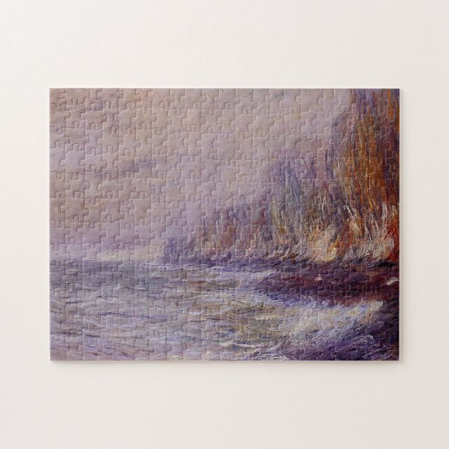 Puzzle Efecto de niebla cerca del Bella Artes Dieppe Mone (Horizontal)
