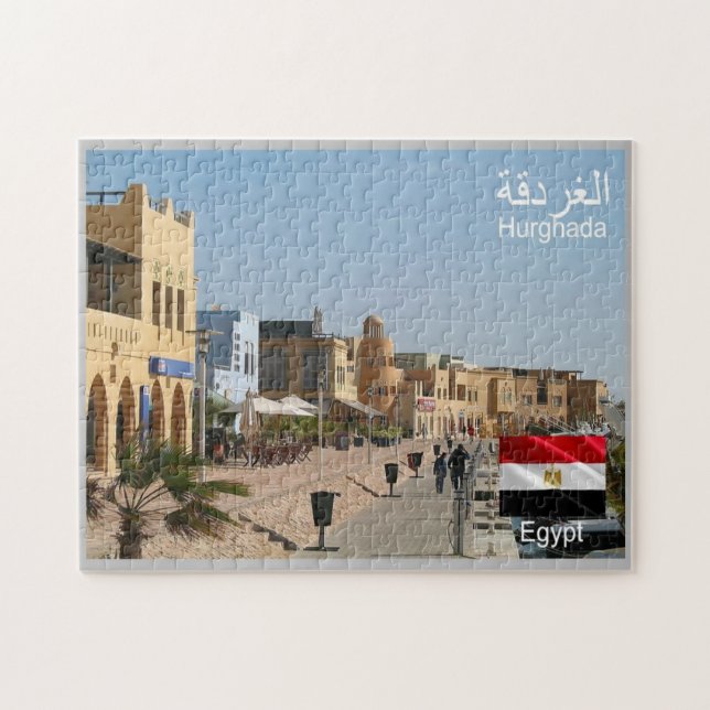 Puzzle Egipto - Hurgada - El Ghardaqah - (Horizontal)