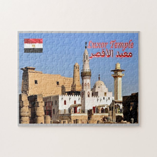 Puzzle Egipto - Templo de Luxor - Abu El - (Horizontal)