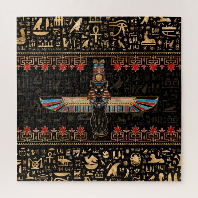Puzzle Egyptian Cat - Bastet (Vertical)