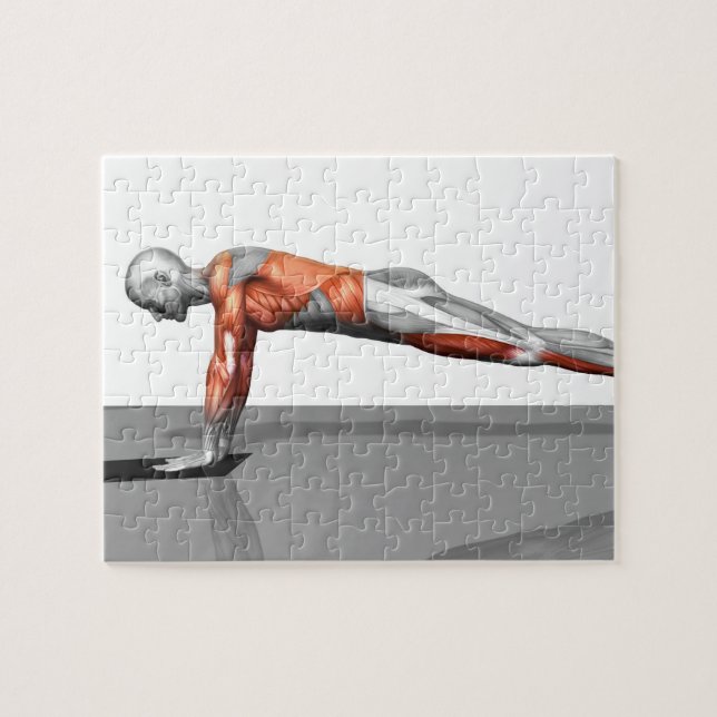 Puzzle Ejercicio de toalla de vuelo 3 (Horizontal)