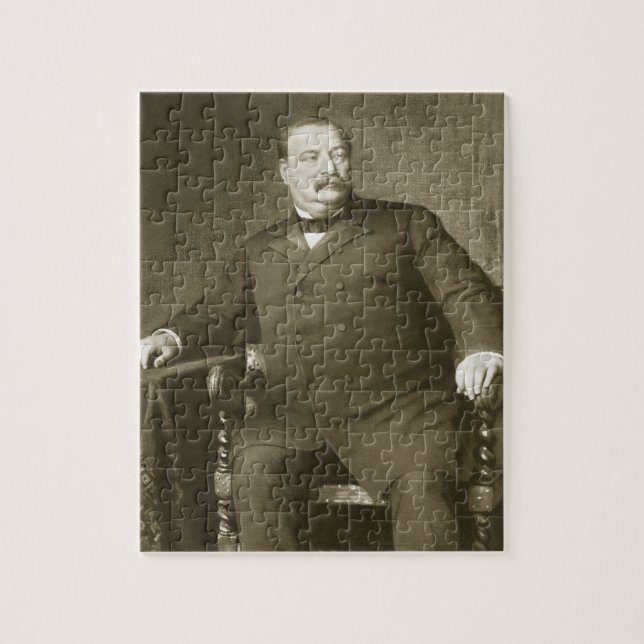 Puzzle El 22do y el 24to presidente de Grover Cleveland, (Vertical)