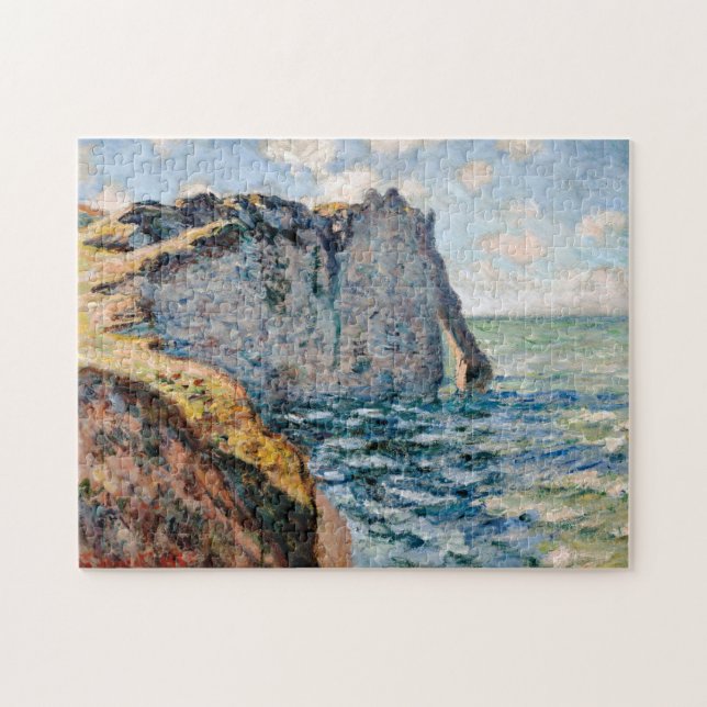 Puzzle El acantilado de Aval, Monet (Horizontal)
