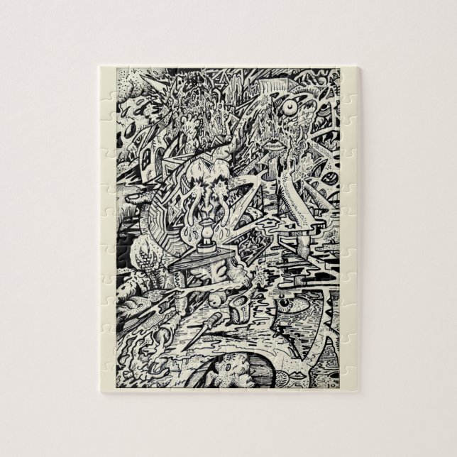 Puzzle El adepto, o, una transfiguración monstruosa (Vertical)