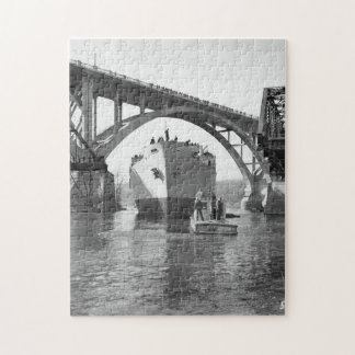 Puzzle El Agawam bajo el puente de Mendota 252 pieza
