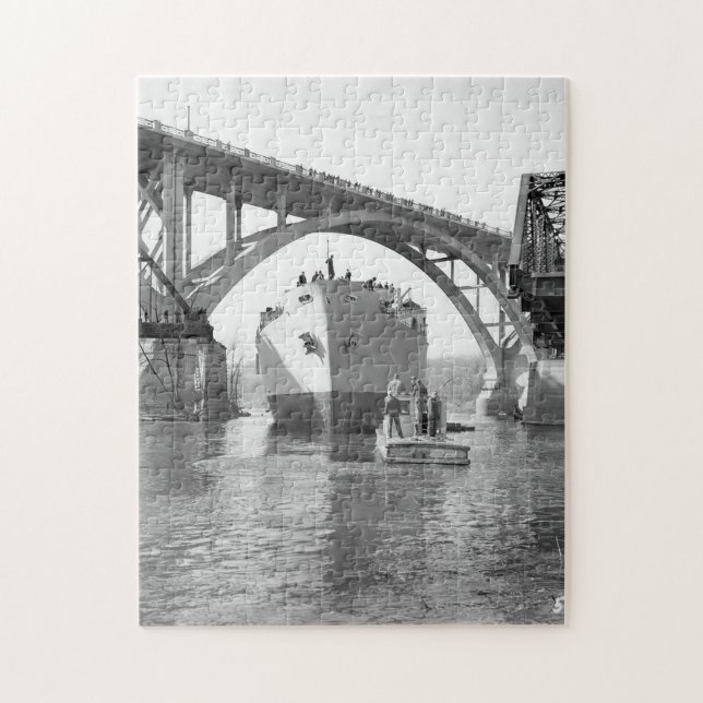 Puzzle El Agawam bajo el puente de Mendota 252 pieza (Vertical)