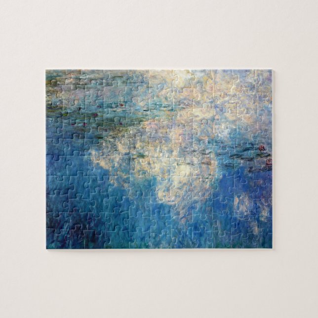Puzzle El Agua Monet Lilia Al Bella Artes De Las Nubes (Horizontal)