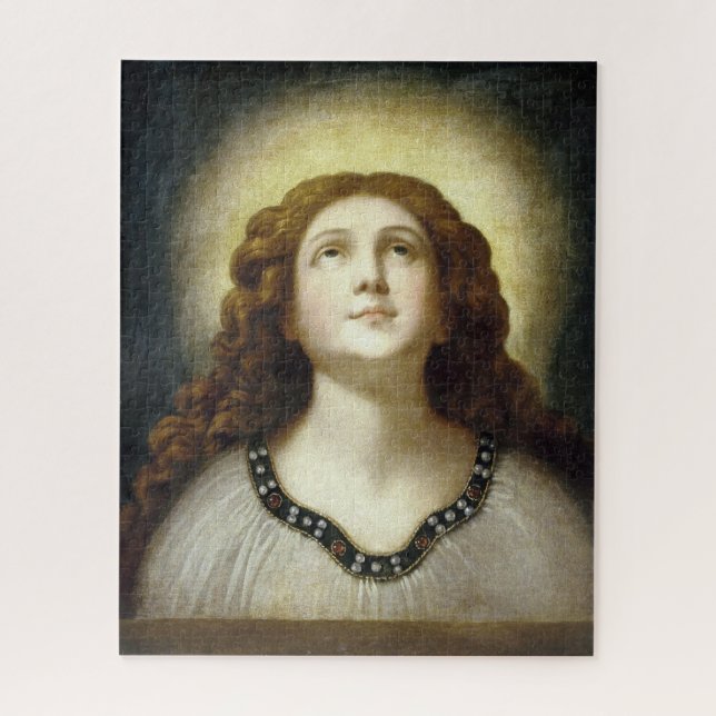 Puzzle El alma bendita (mujer religiosa angélica) (Vertical)