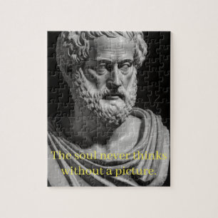 Puzzle El alma nunca piensa sin una foto