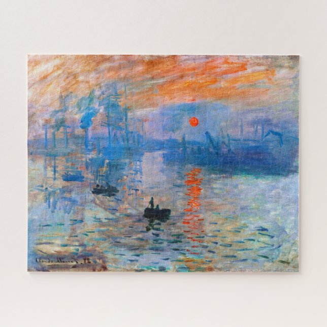 Puzzle El amanecer de Claude Monet (Horizontal)