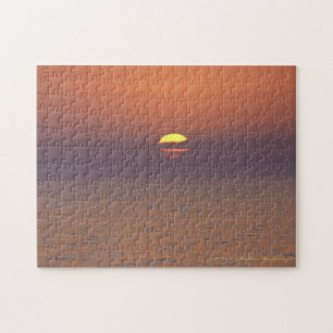 Puzzle El amanecer en el mar