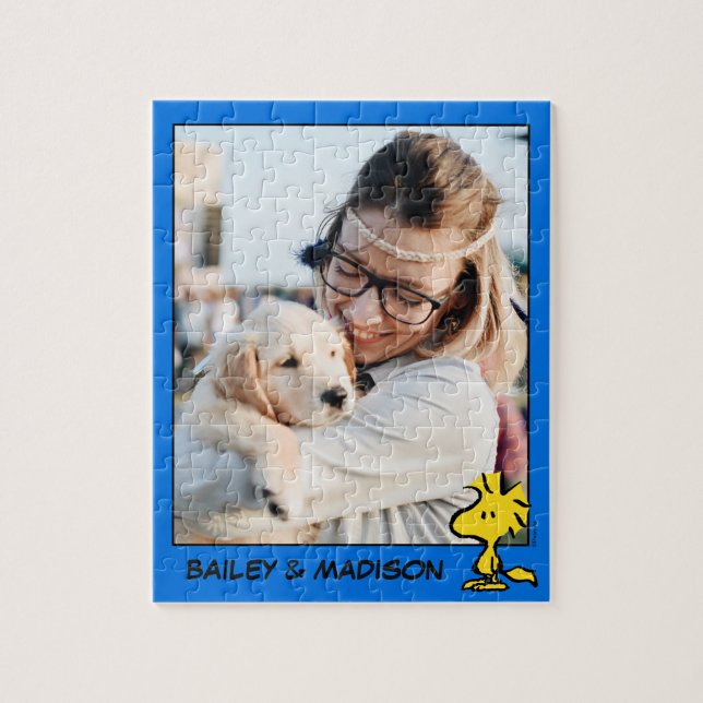 Puzzle El amigo de Snoopy Woodstock | Añadir la foto (Vertical)