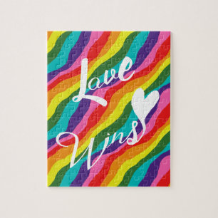 Puzzle El amor arcoiris gana