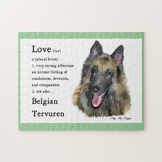 Puzzle El amor belga de Tervuren (Horizontal)