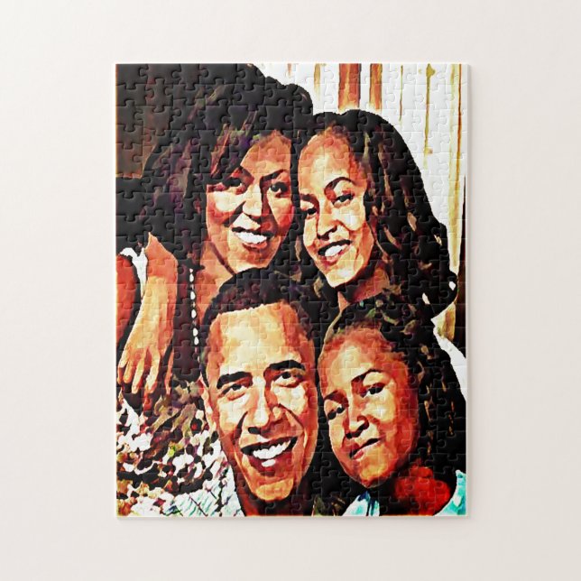 Puzzle El amor de Obama (Vertical)