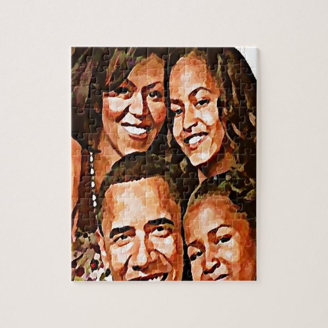 Puzzle El amor de Obama (Vertical)