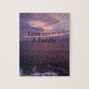 Puzzle El amor hace una adopción de la familia - acogida
