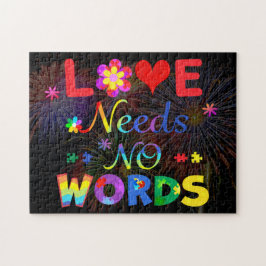 Puzzle El amor no necesita palabras