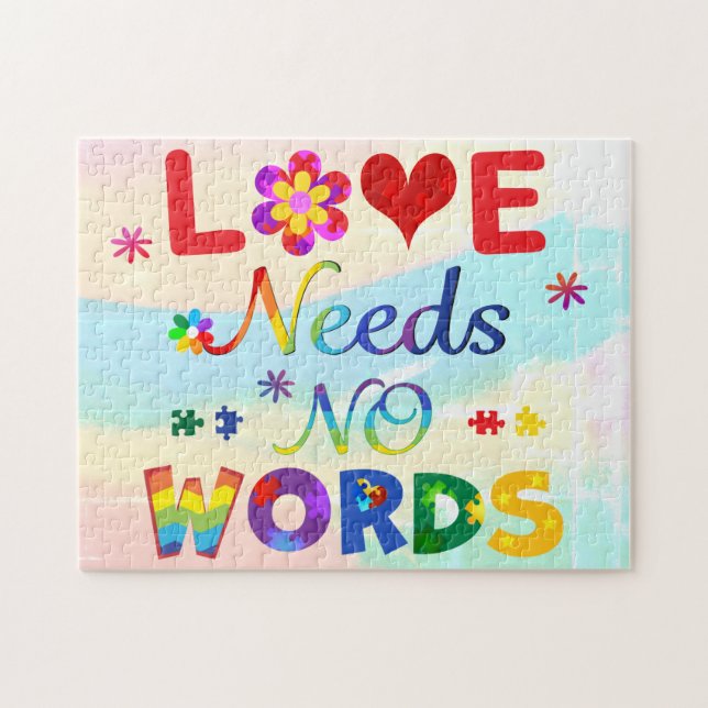 Puzzle El amor no necesita palabras (Horizontal)